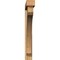 Ekena Millwork Legacy Block Rough Sawn Bracket w/ Offset Brace, Western Red Cedar, 6"W x 46"D x 46"H BKT0604X46X46LEC05RWR - alternate 2